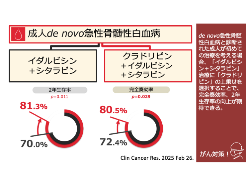 日本がん対策図鑑 | 【急性骨髄性白血病：導入療法（CRR